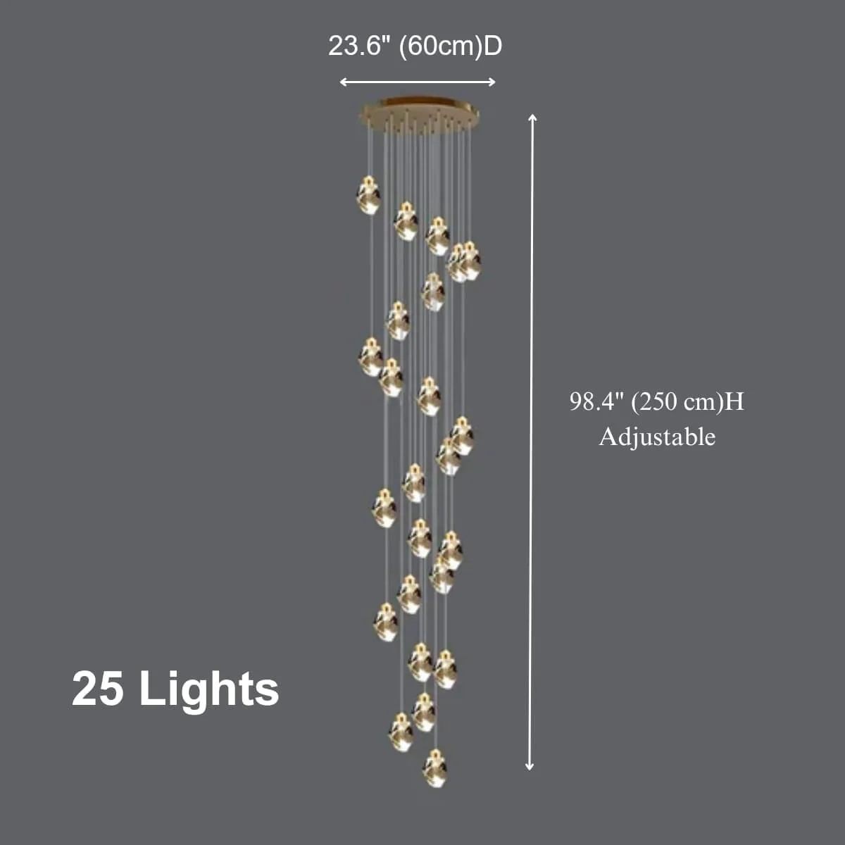 Crystal Rock Chandelier(Grand) - Image 25