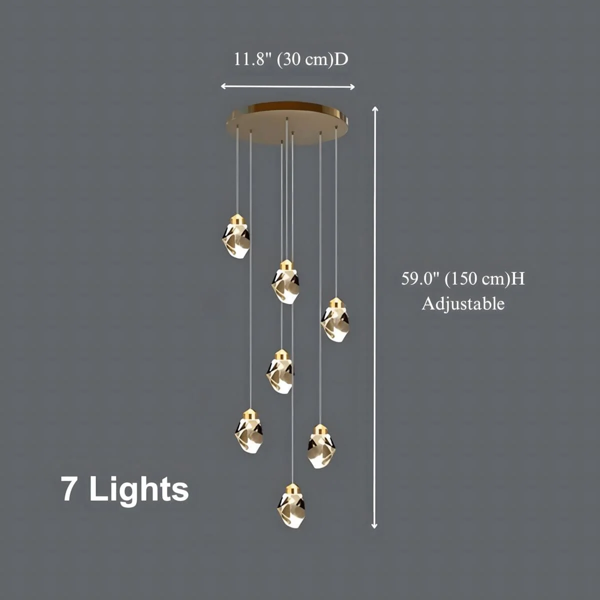Crystal Rock Chandelier(Grand) - Image 27