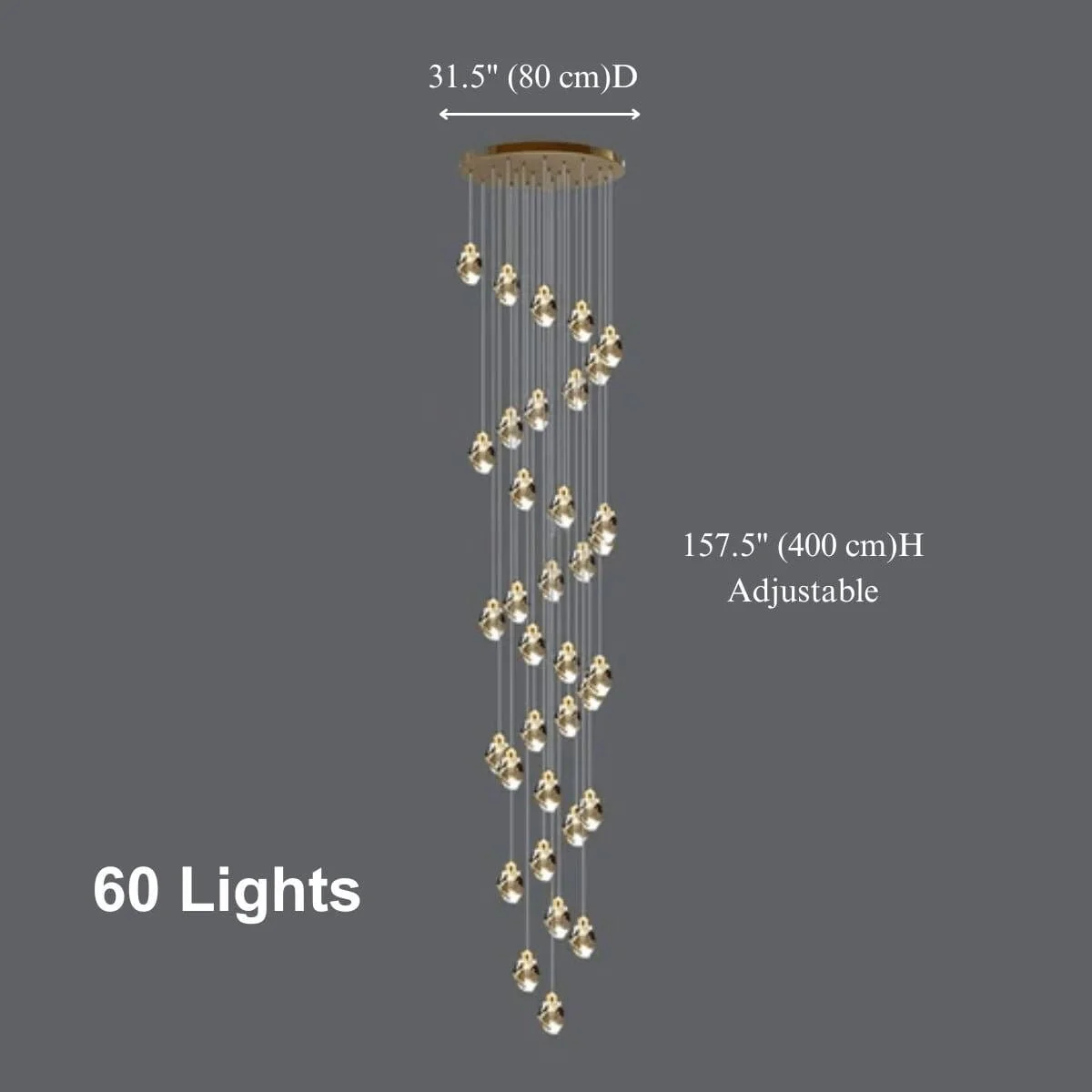 Crystal Rock Chandelier(Grand) - Image 35