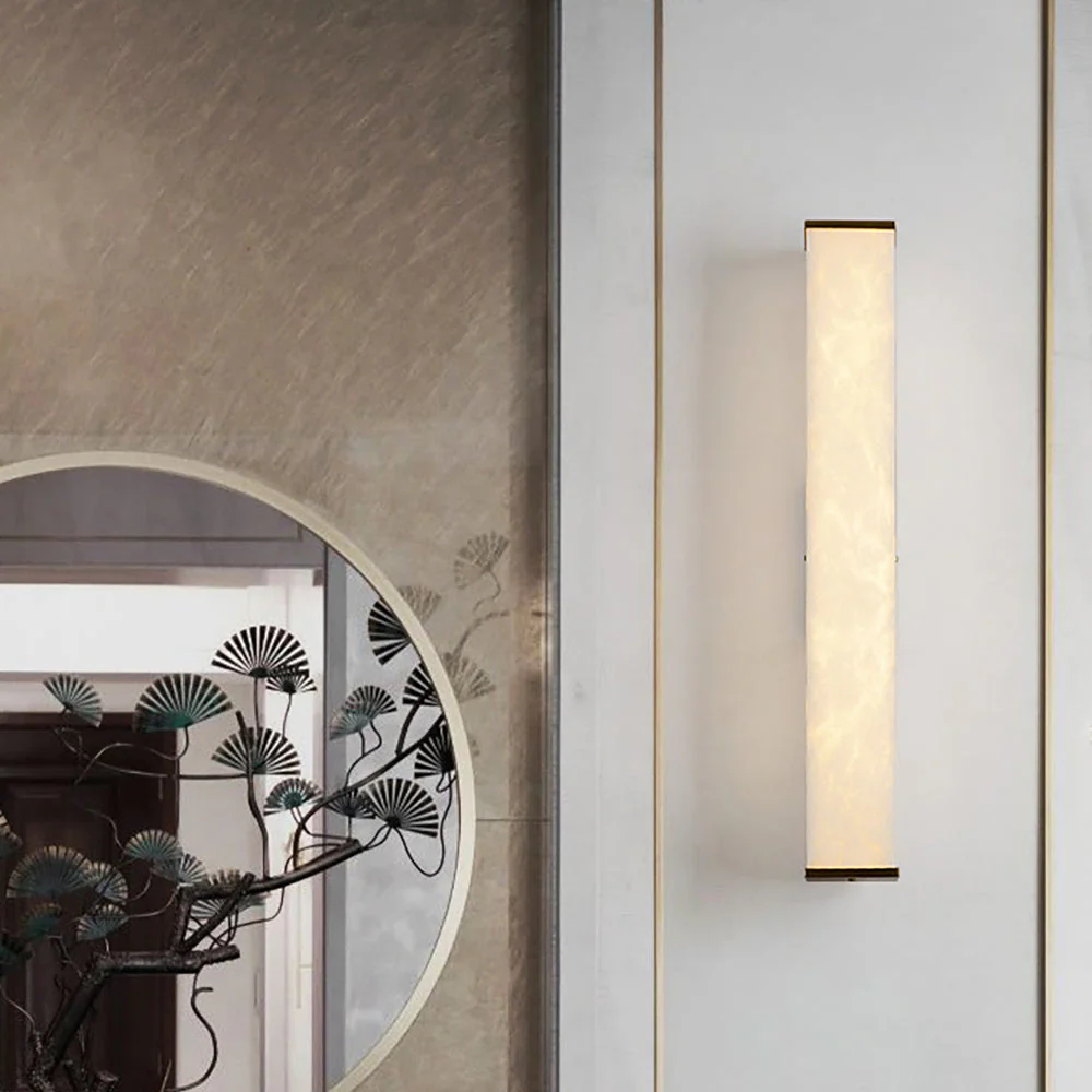 Cuboid Alabaster Wall Light - Image 13