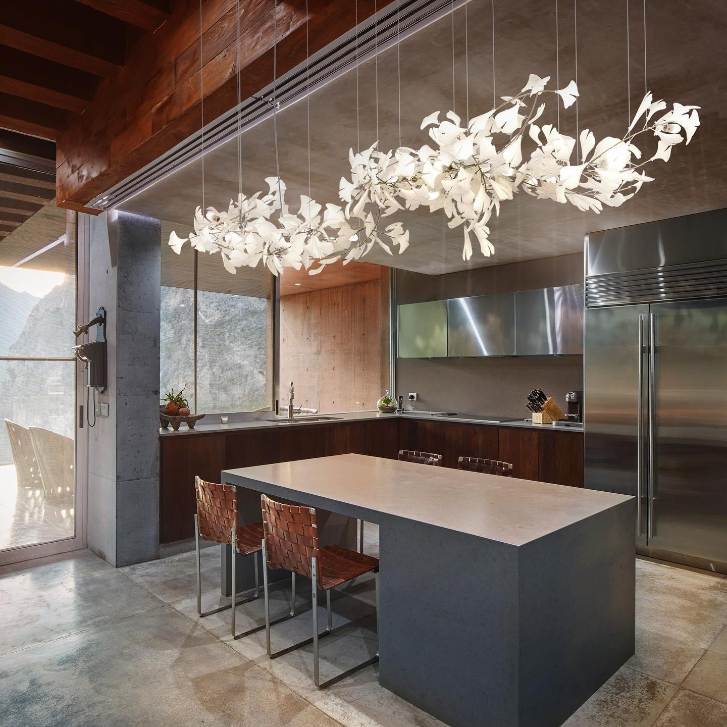Gingko Leaves Chandelier - Image 3