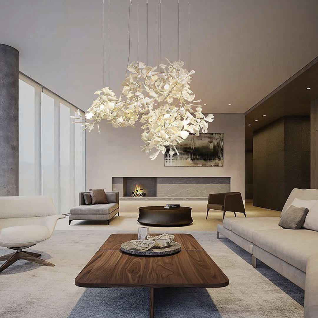 Gingko Leaves Chandelier - Image 38