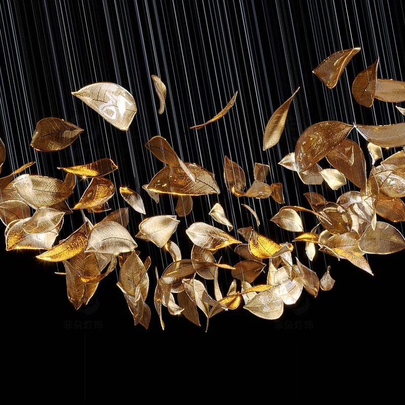 Shake Leaves Chandelier - Image 7