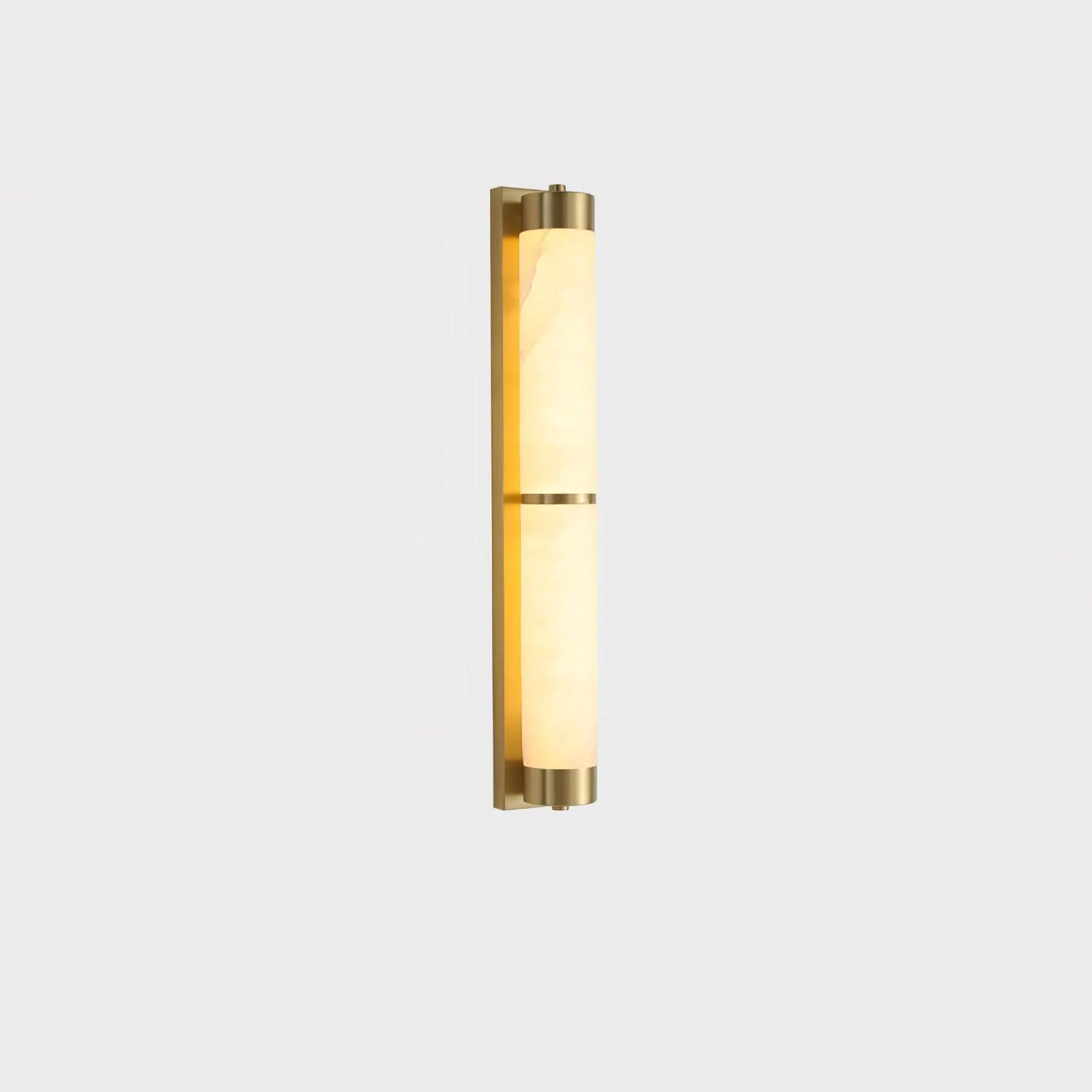 Cylindra Alabaster Brass Wall Light - Image 20