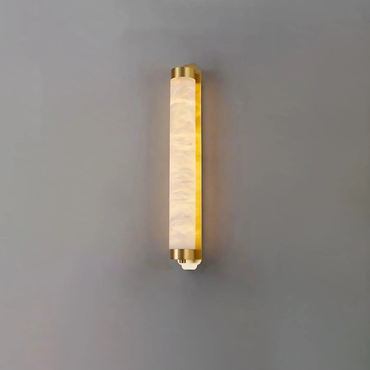 Cylindra Alabaster Brass Wall Light - Image 38