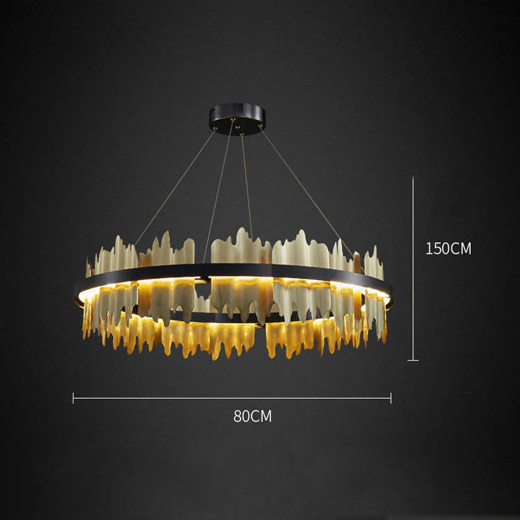 Dahlia Modern Ring Chandelier - Image 7