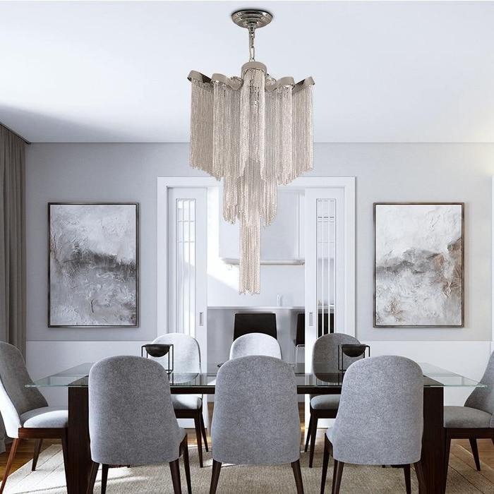 Daphne Chain Tassel Chandelier - Image 4