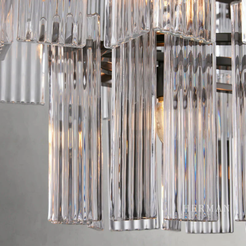 Delsie Round Chandelier 38" 48" 60" - Image 12