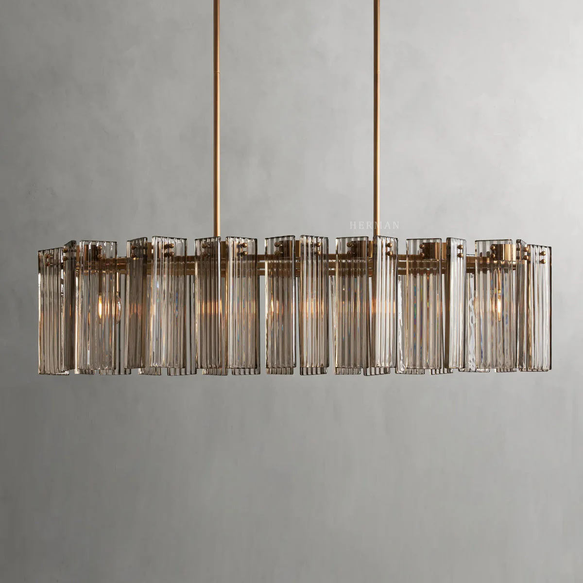 Delsie Oval 51" Chandelier - Image 8