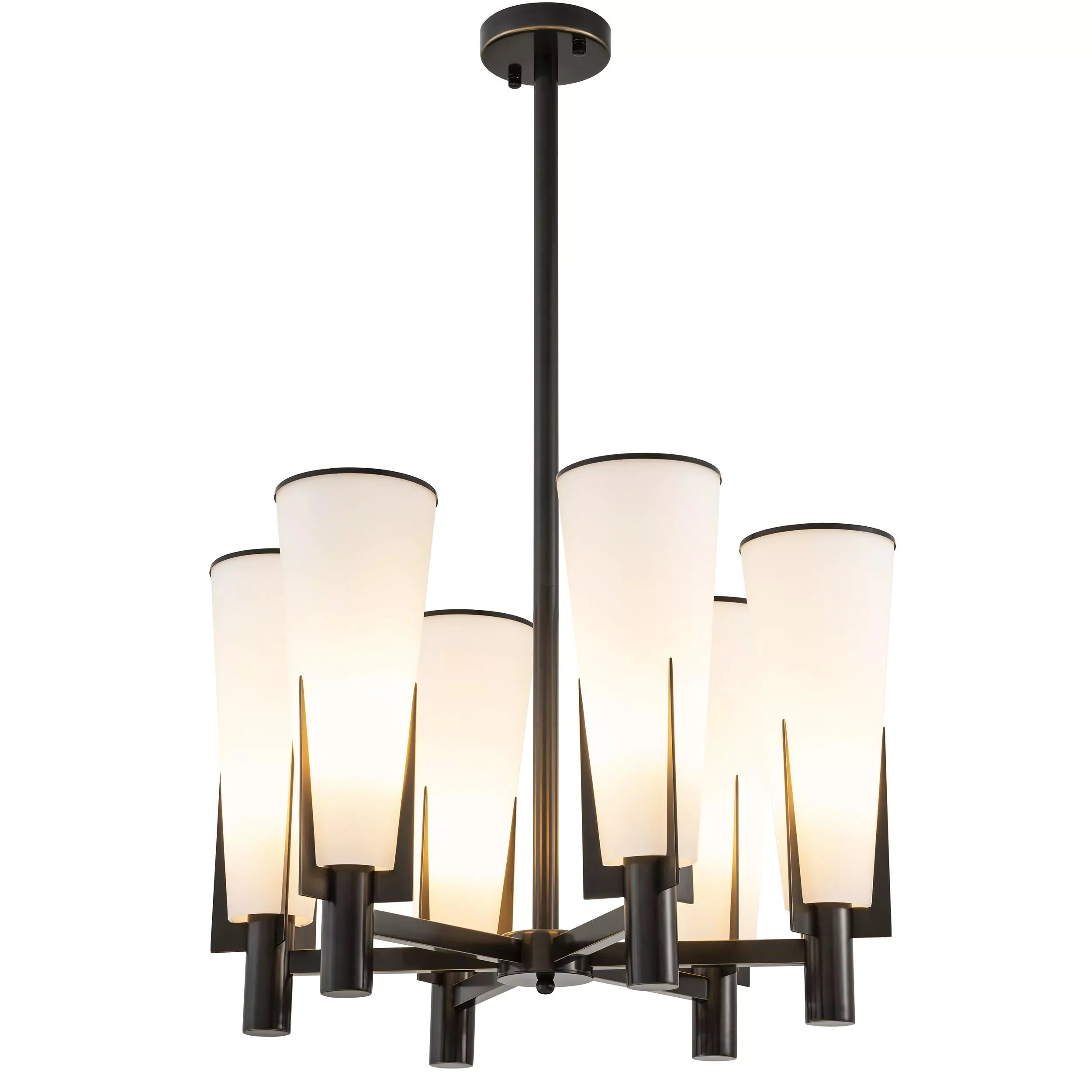 Dino Modern Brass Chandelier - Image 11