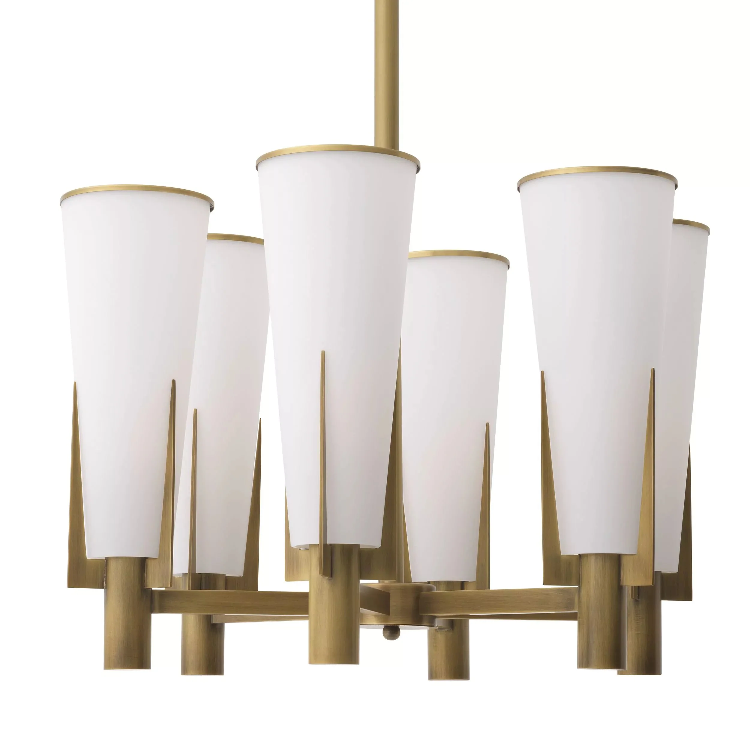 Dino Modern Brass Chandelier - Image 6