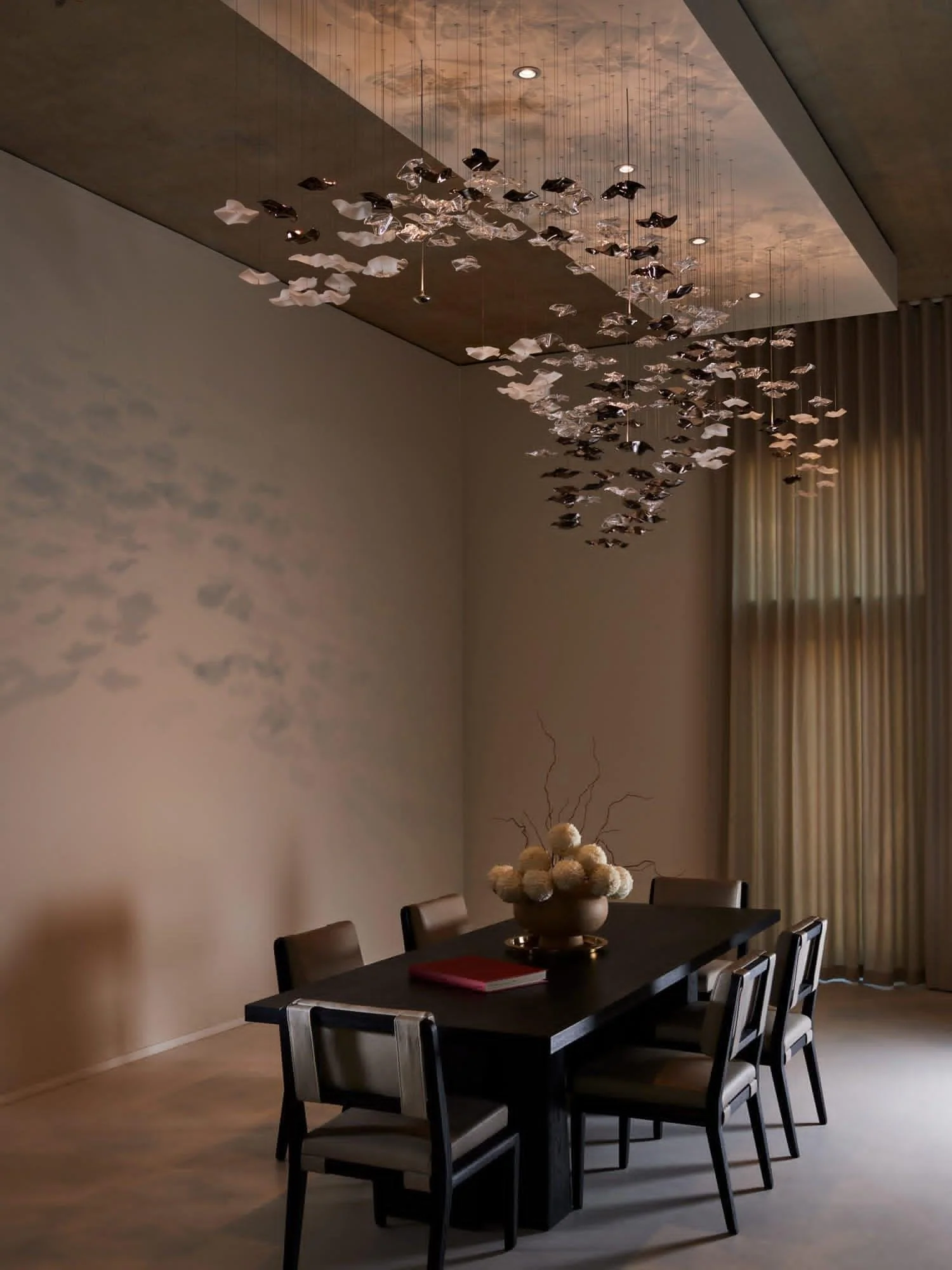 Tidal Art Glass Chandelier (With Canopy) - Image 30