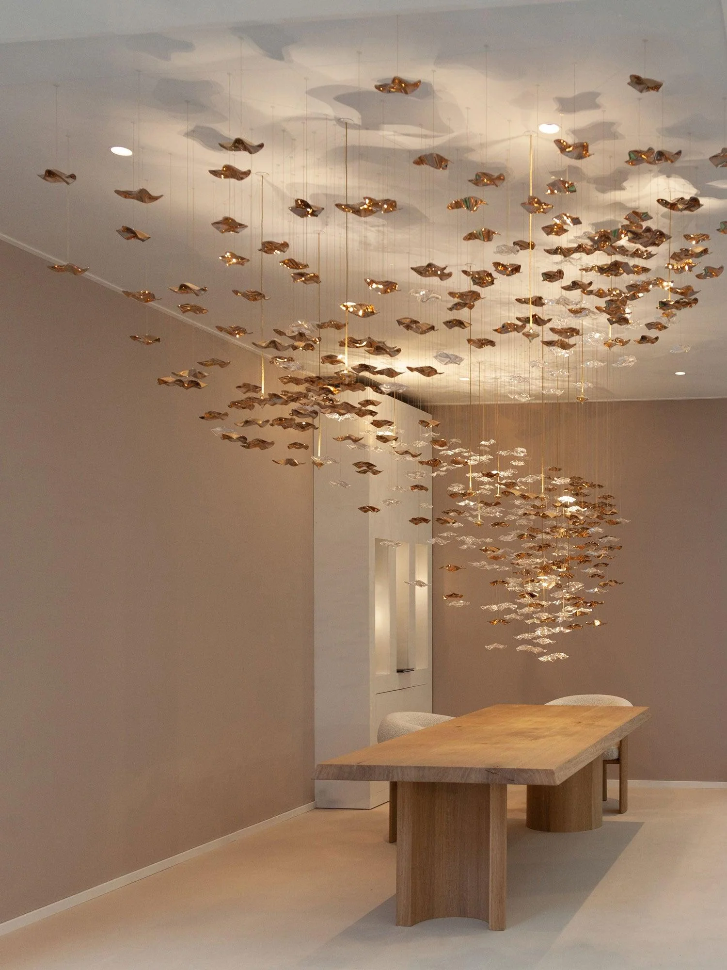 Tidal Art Glass Chandelier (With Canopy) - Image 31