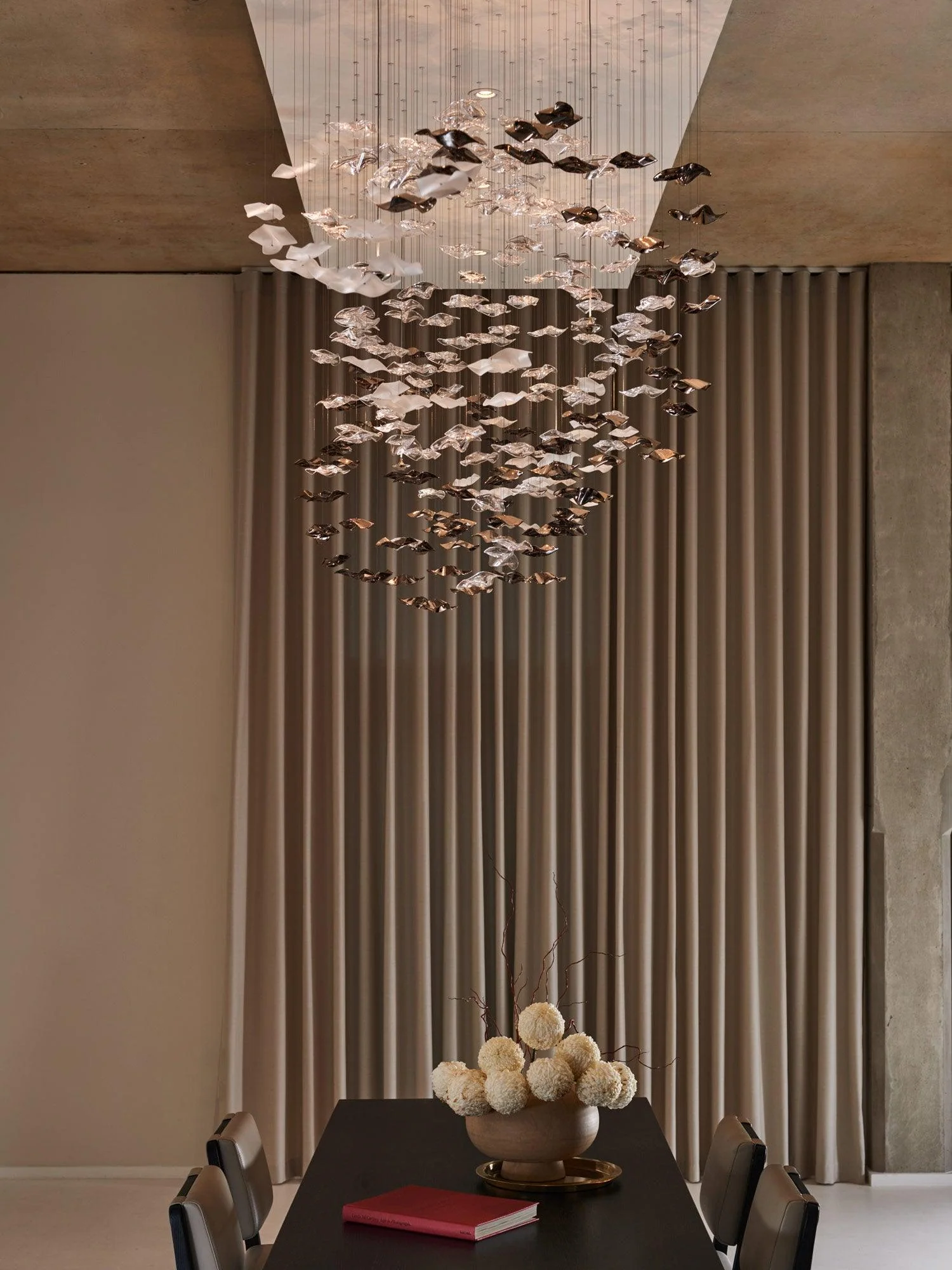 Tidal Art Glass Chandelier (With Canopy) - Image 36