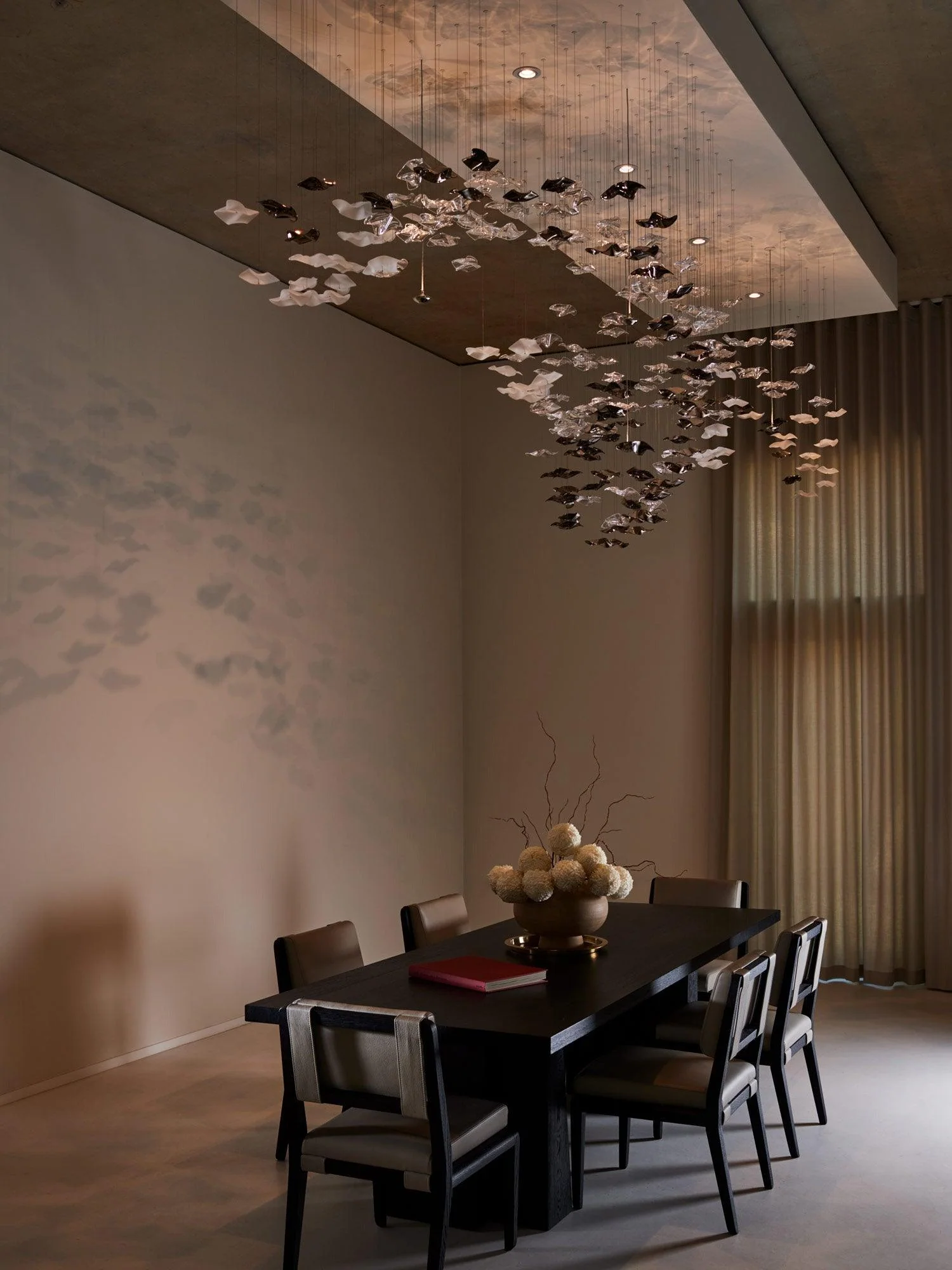 Tidal Art Glass Chandelier (With Canopy) - Image 37