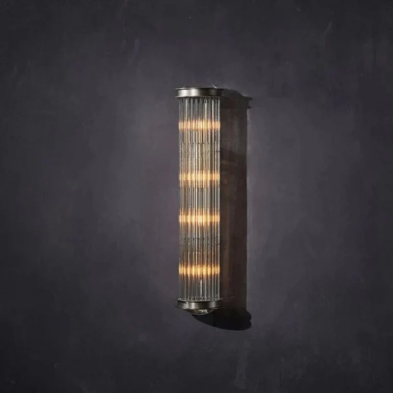Dora Crystal Round Wall Sconce - Image 4