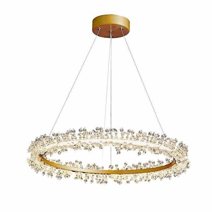 Doris Crystal Ring Chandelier - Image 8