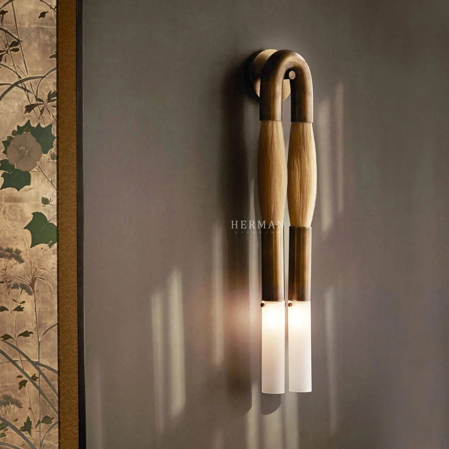 Double Head Antonia Horsehair Sconce - Image 38