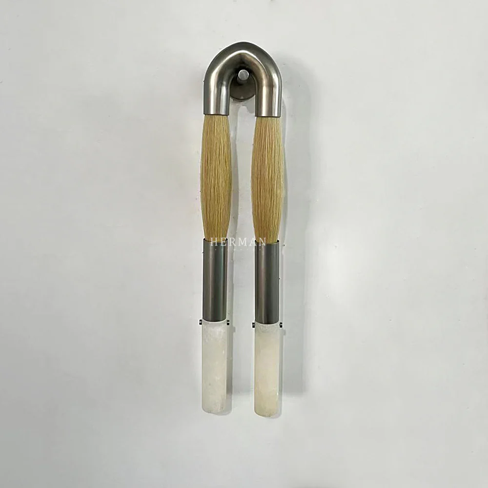 Double Head Antonia Horsehair Sconce - Image 8