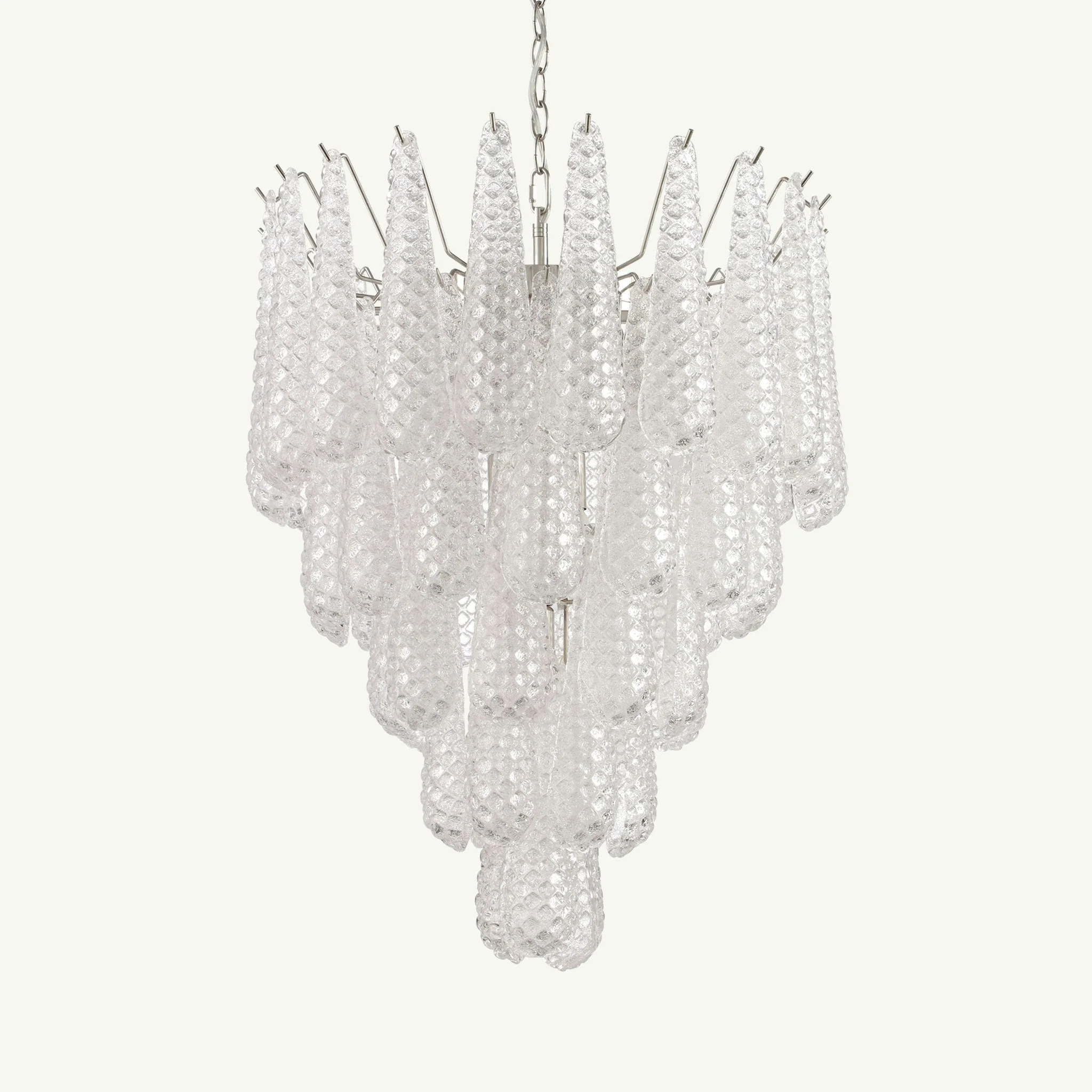 Drop Chandelier Handblown Glass - Image 3
