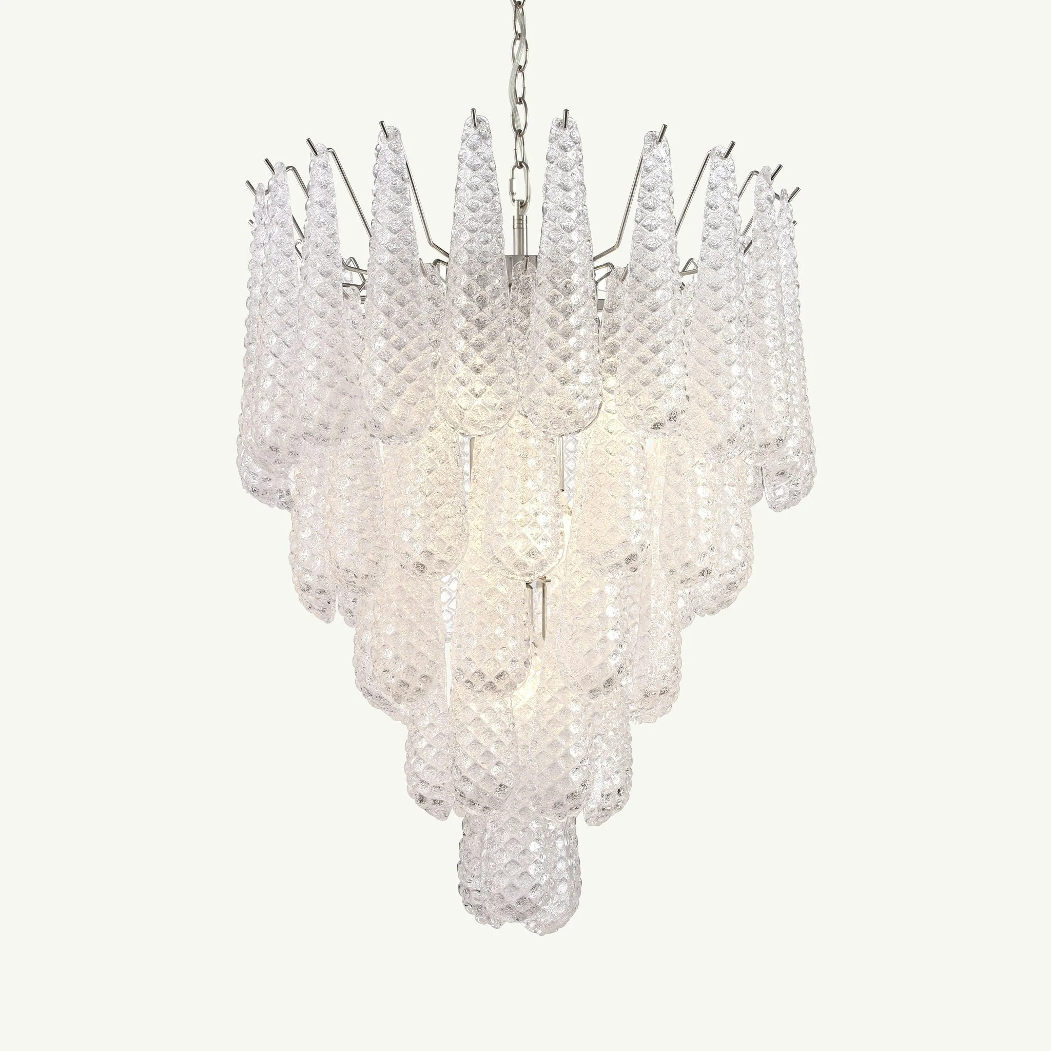 Drop Chandelier Handblown Glass - Image 6