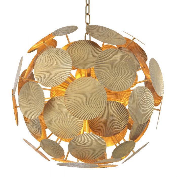 Duvall Modern Brass Chandelier [2 Sizes] - [Brass] - Image 3
