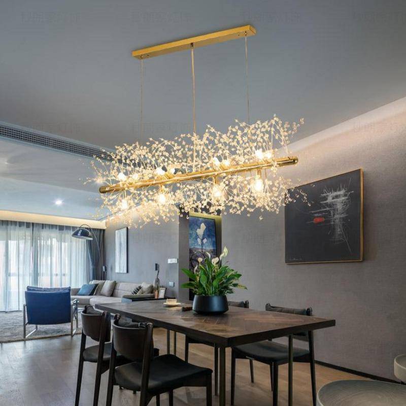 El Sol Kitchen Island Lighting Fixture, Gold - Image 5