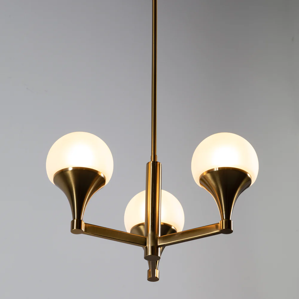 White Globe Pendant - Image 7