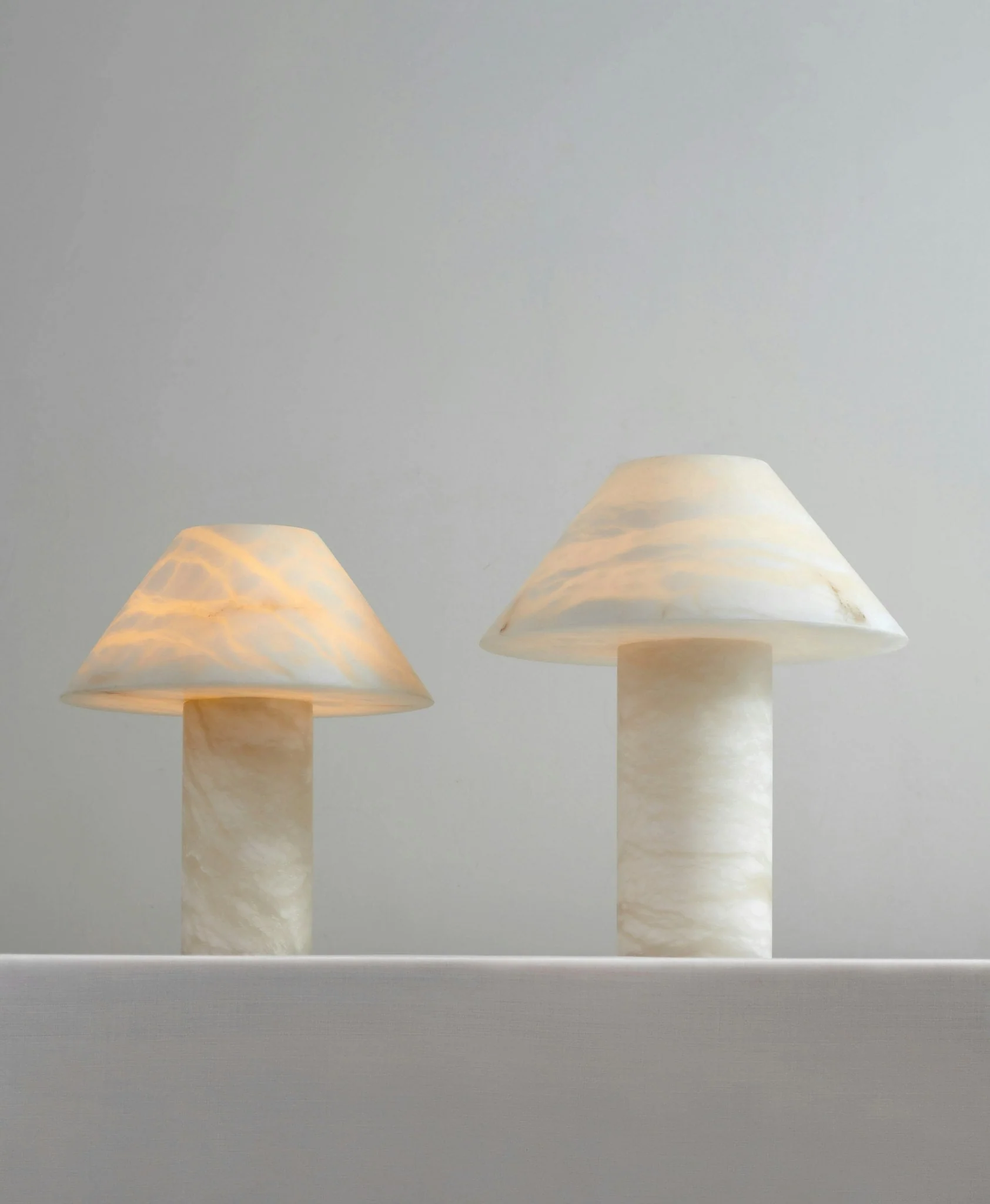 Ella Table Lamp Alabaster - Image 8