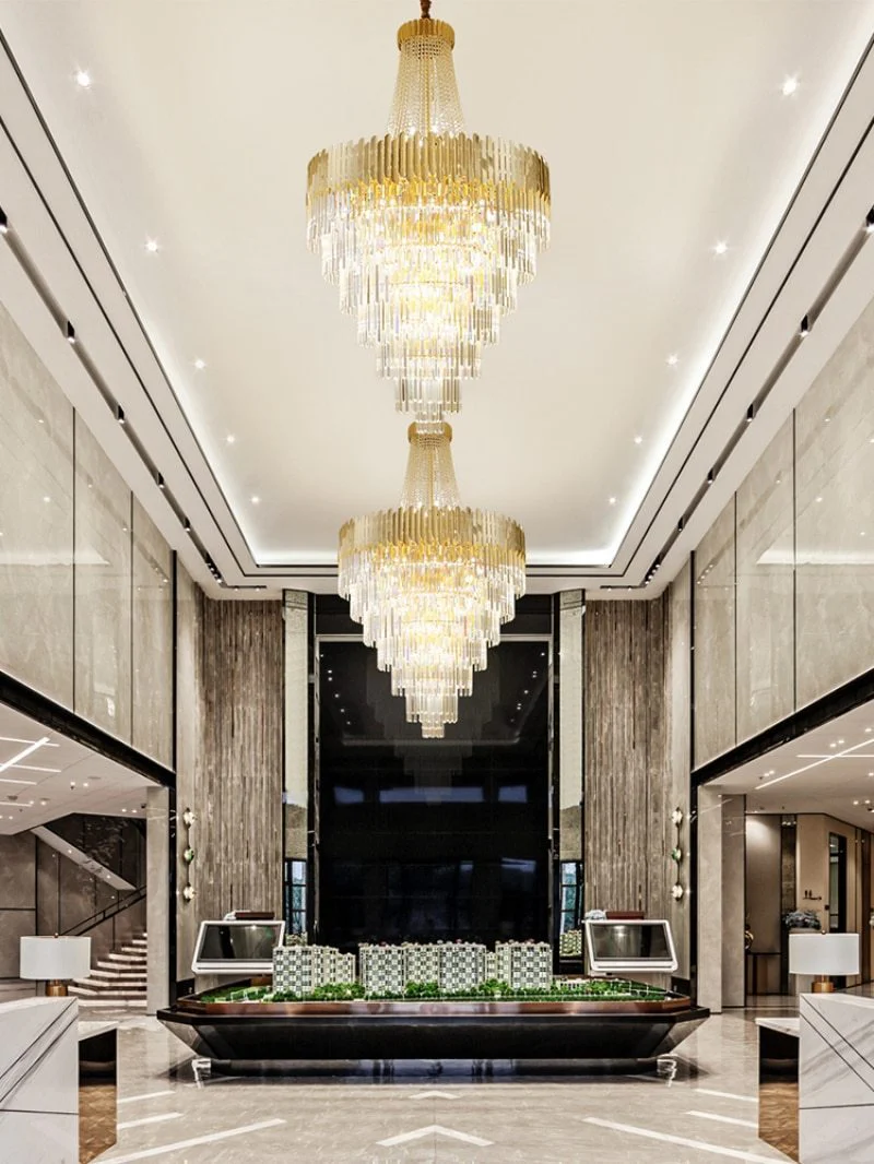 Enoch Multi Tier Crystal Chandelier - Image 3