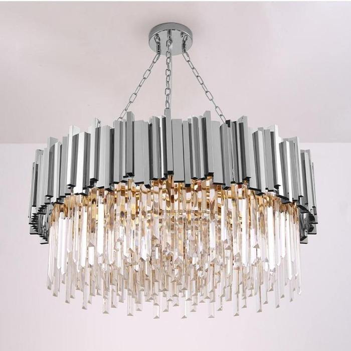 Enoch Round Luxury Crystal Chandelier - Image 4