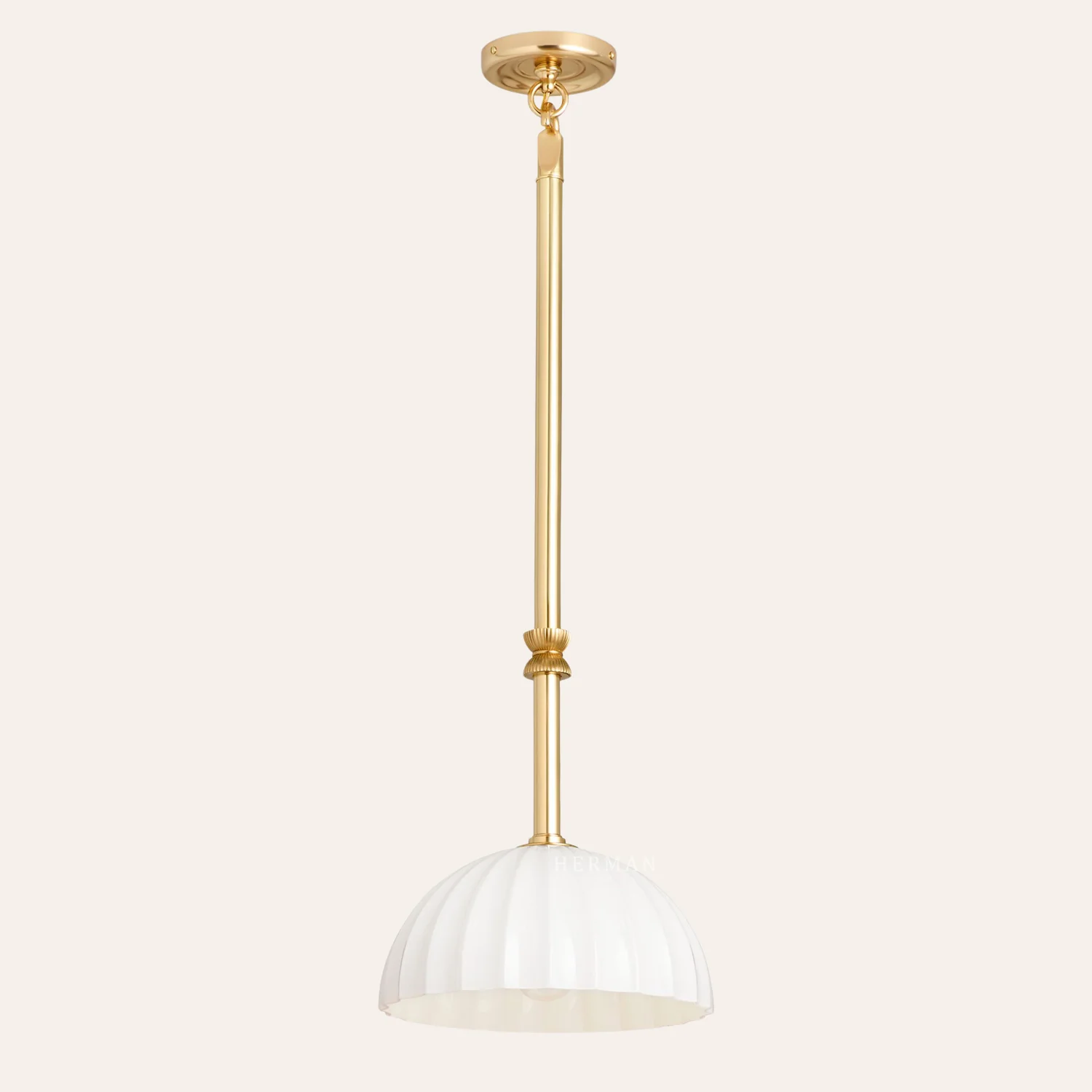 Enzo Glass Pendant Light 8" 12" 16" - Image 2