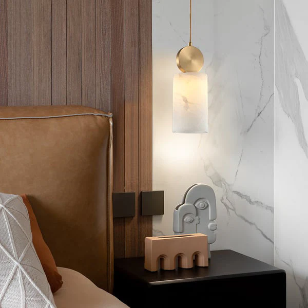 Etruscan alabaster Pendant Light - Image 5
