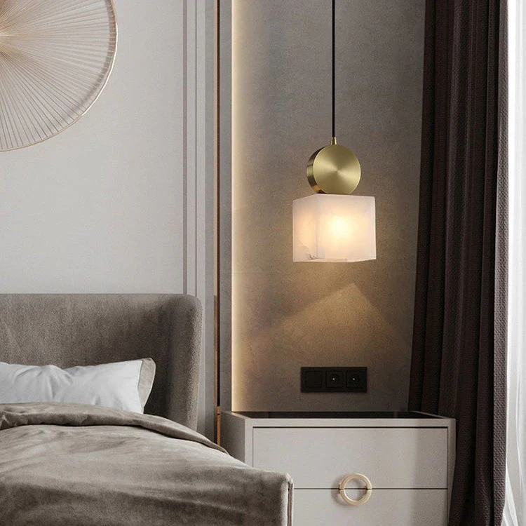 Etruscan alabaster Pendant Light - Image 6