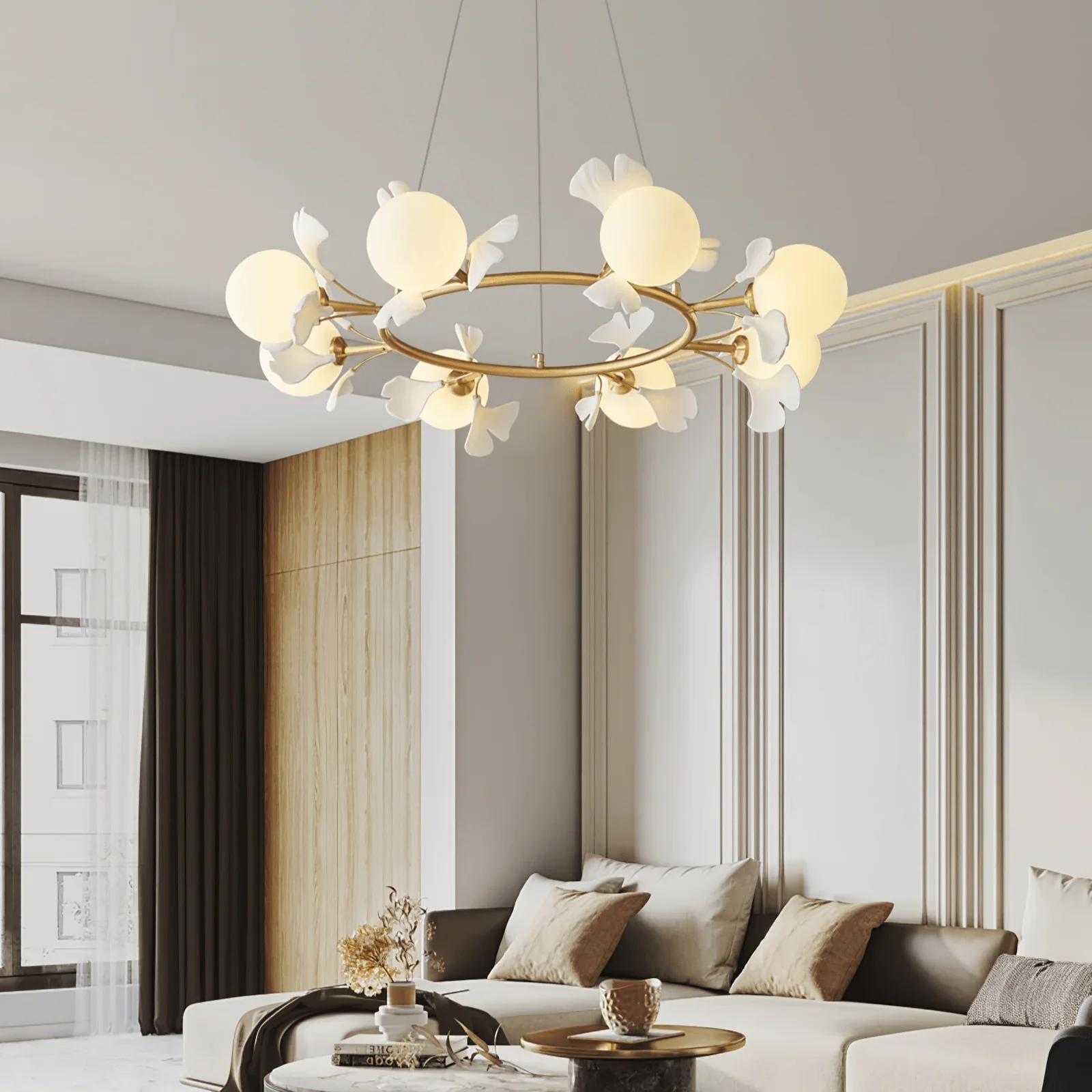 Evander Gingko Chandelier - Image 16