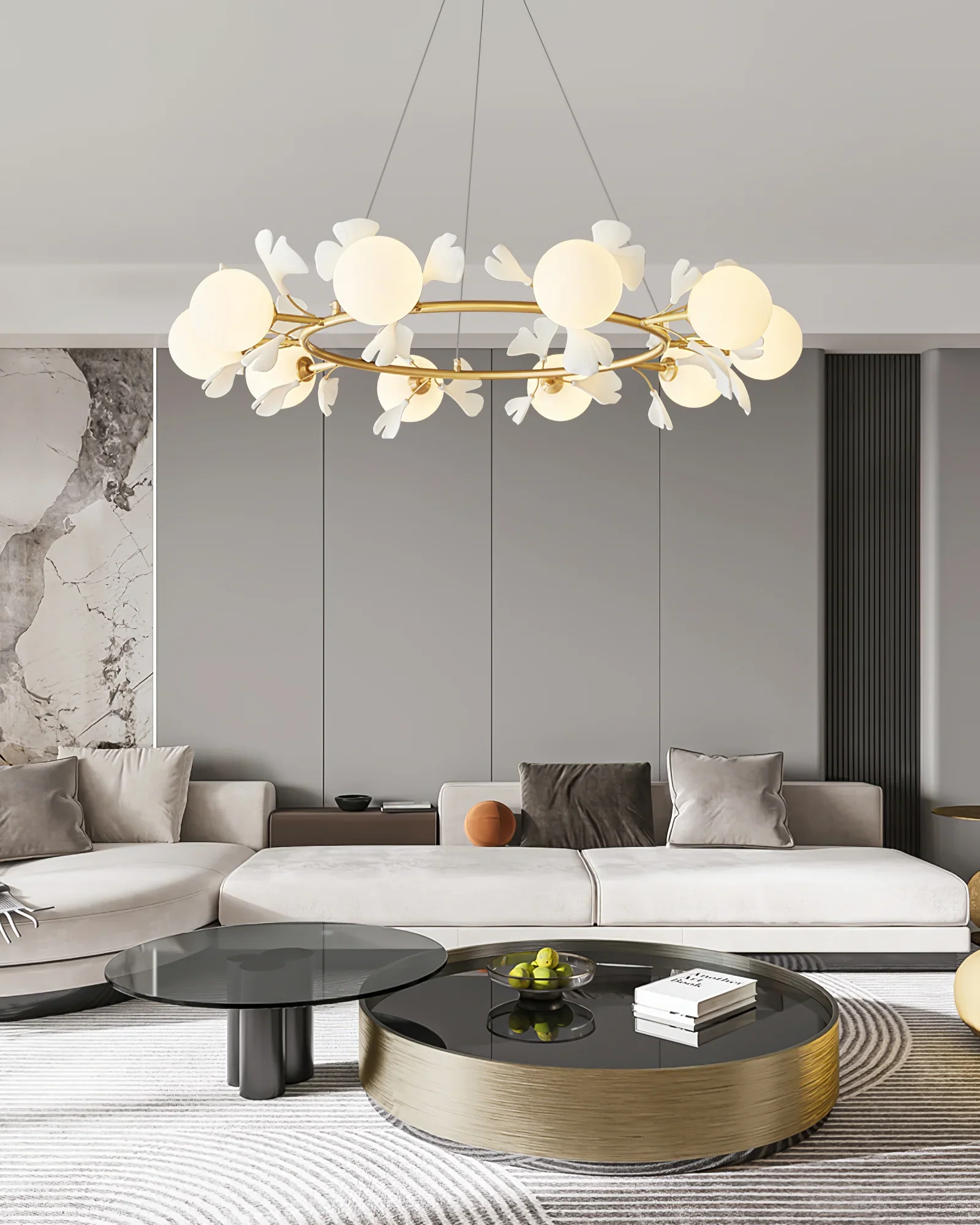 Evander Gingko Chandelier - Image 8