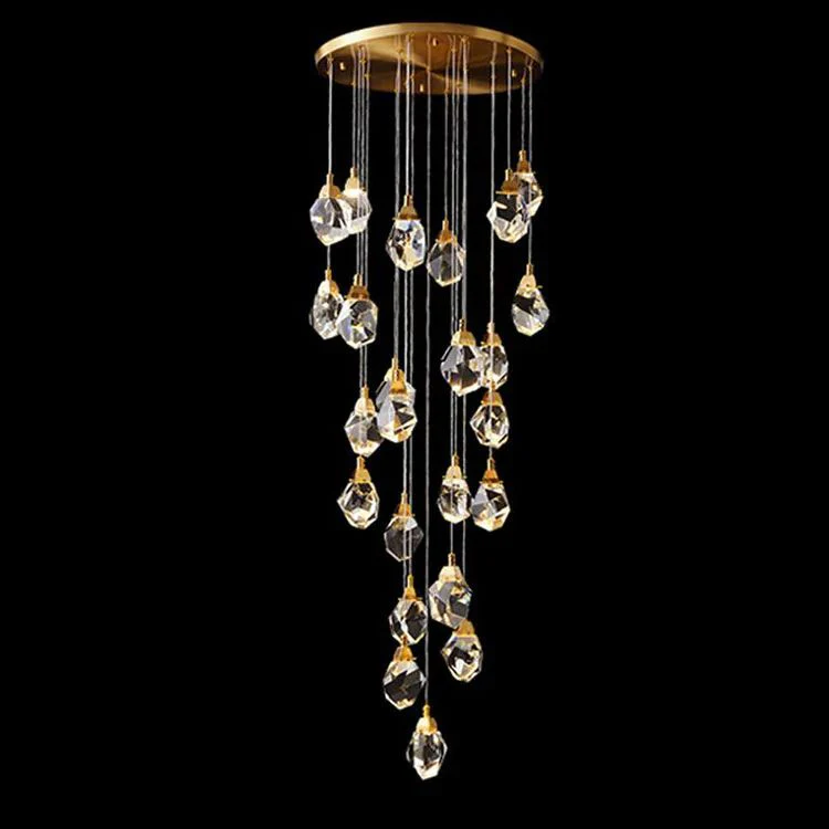 Eve Crystal Staircase Chandelier - Image 4