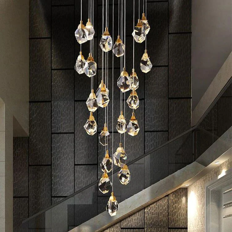 Eve Crystal Staircase Chandelier - Image 5