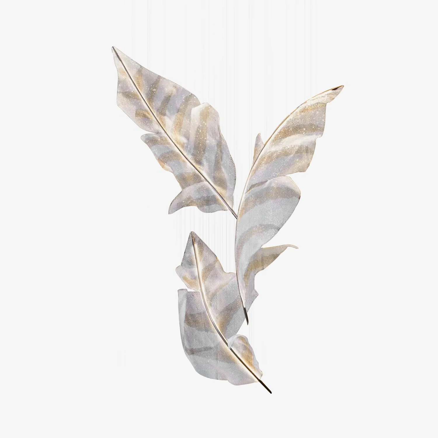 Falling Leaves Glass Chandelier - Image 14
