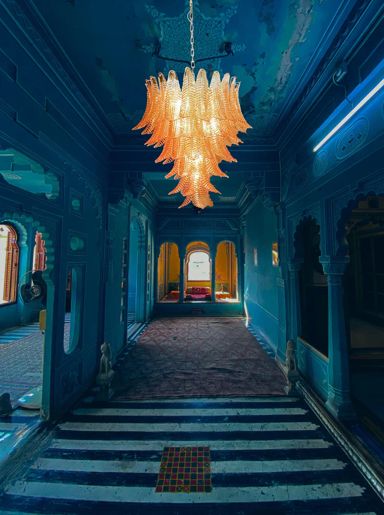 Felci Murano Glass Chandelier - Image 4