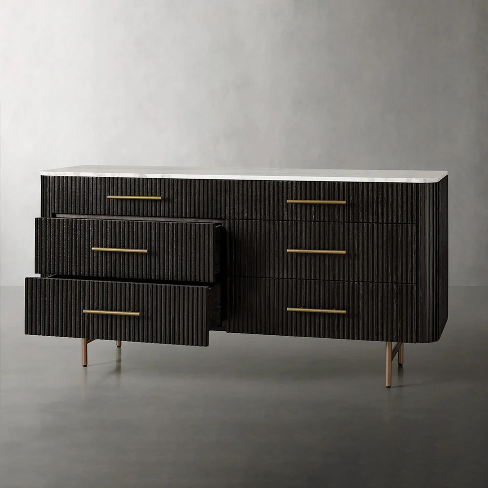 Arden 6 Drawer Dresser - Image 3