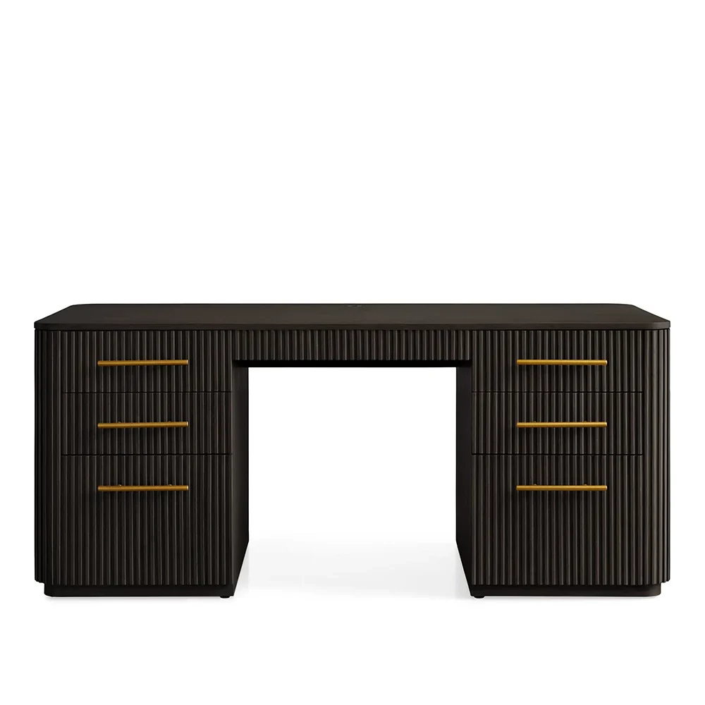 Arden Wood Executive Desk - Image 2