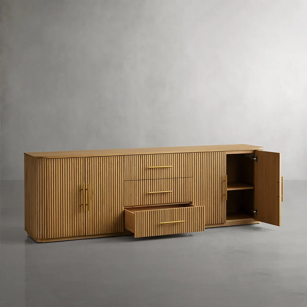 Arden  Wood Sideboard with Drawers - Image 7