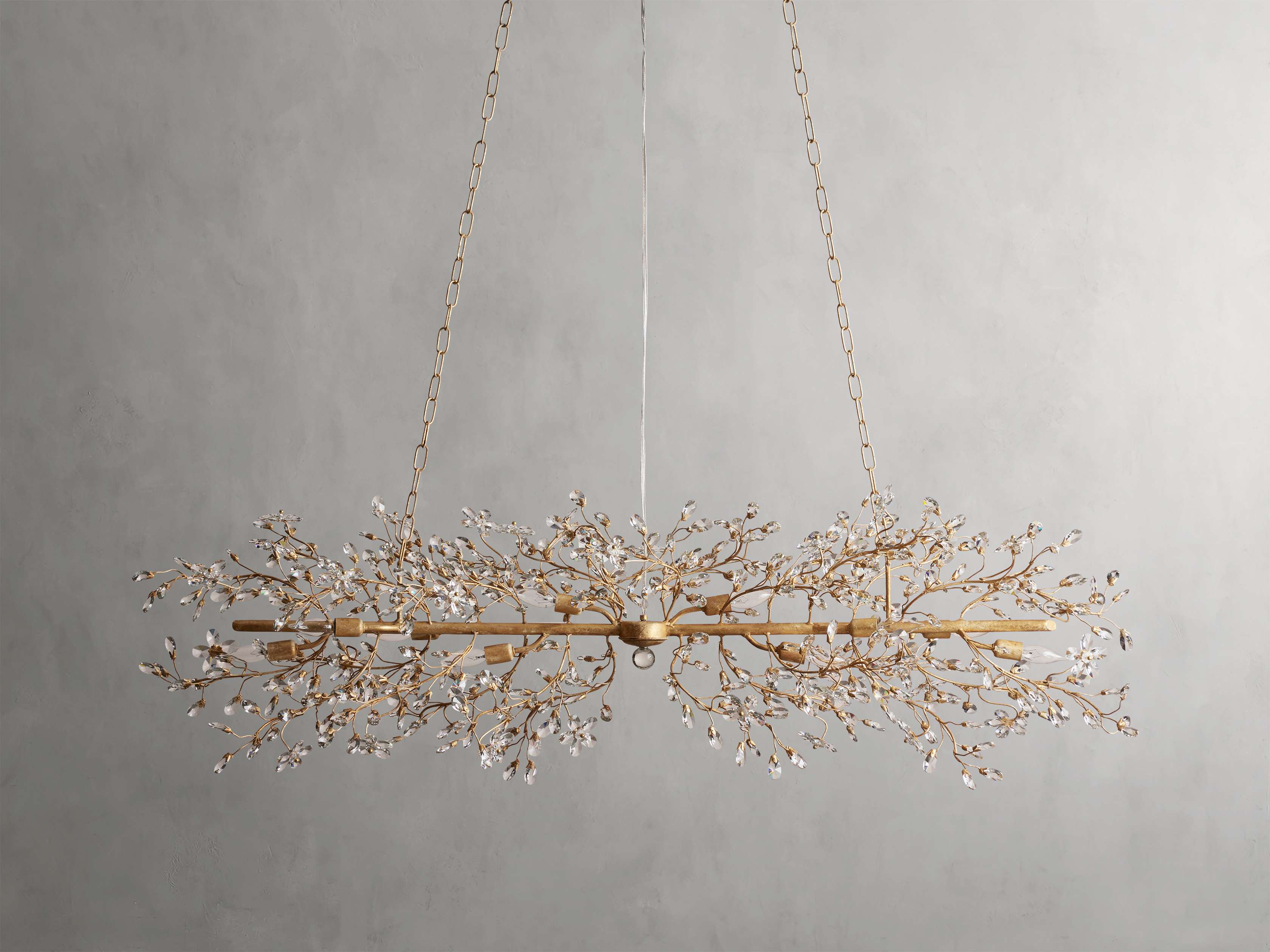Fiore Linear Chandelier 43" 51" 68" - Image 11