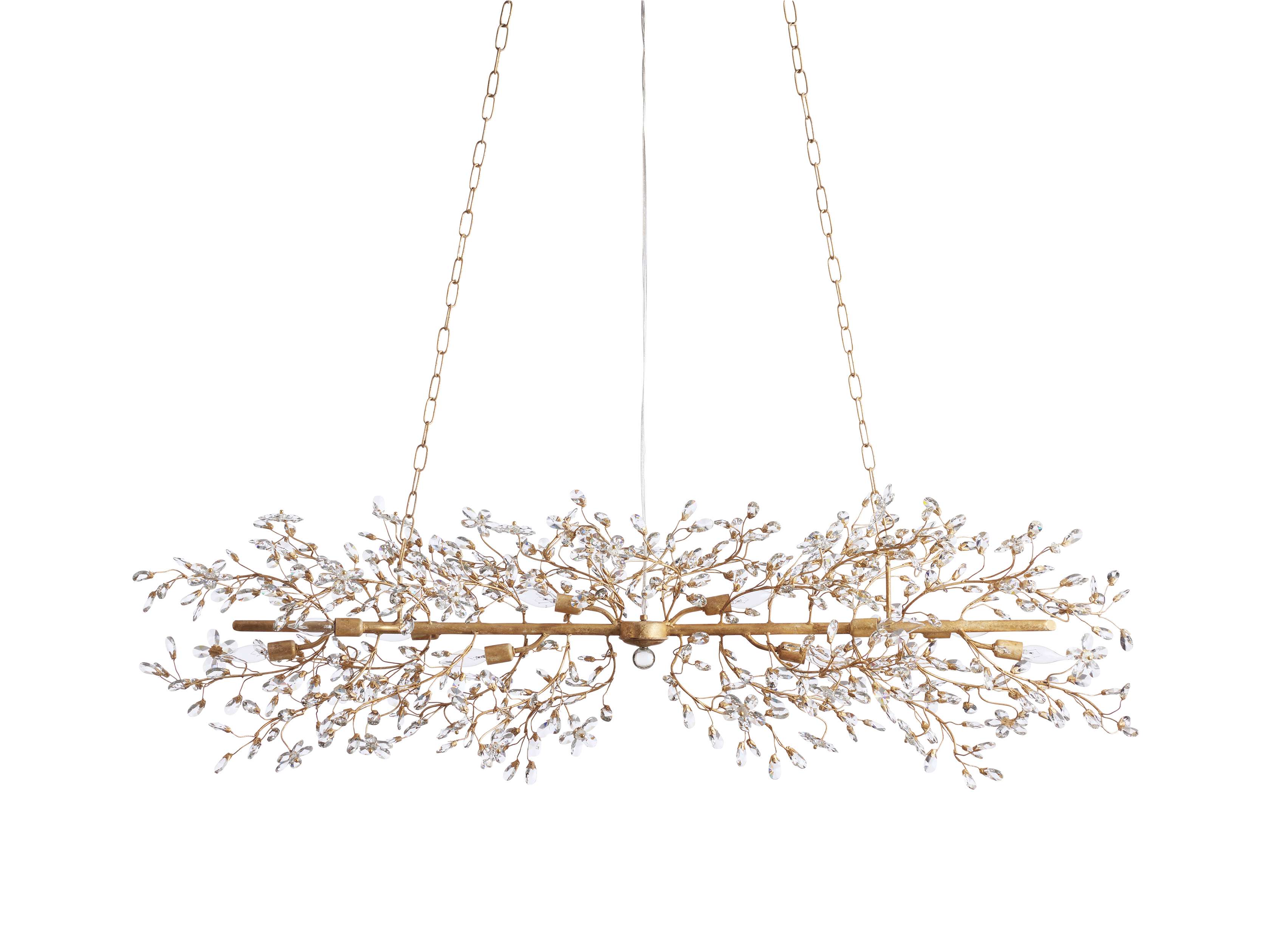 Fiore Linear Chandelier 43" 51" 68" - Image 12