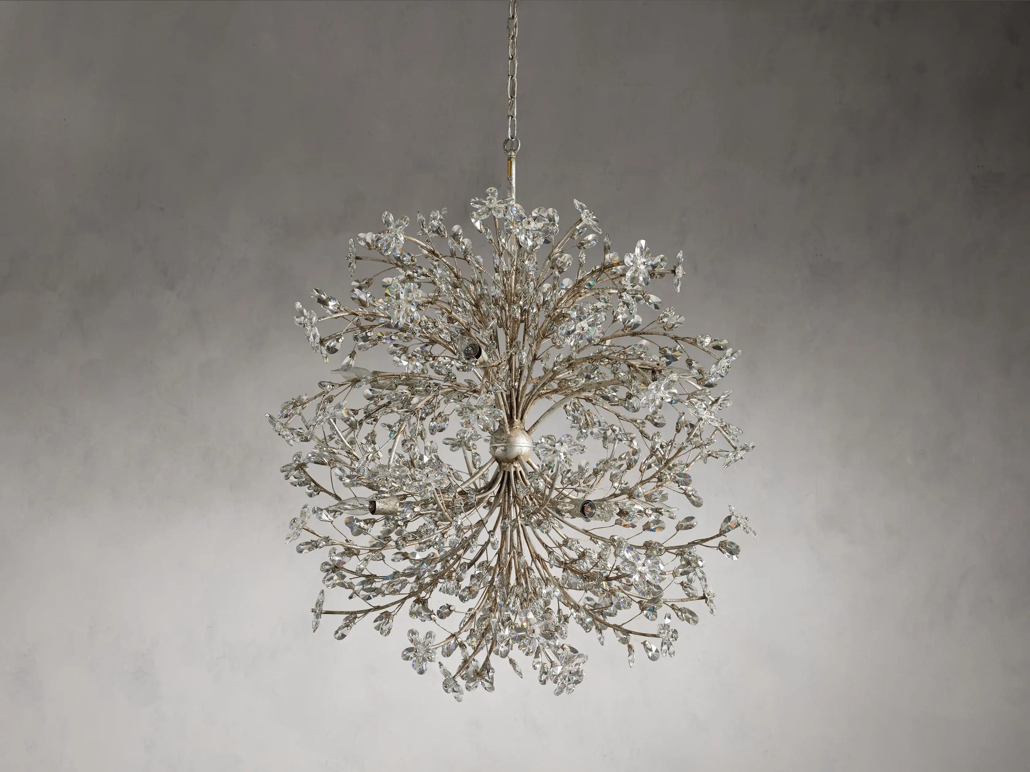 Fiore 8-Light Round Chandelier 35" - Image 5
