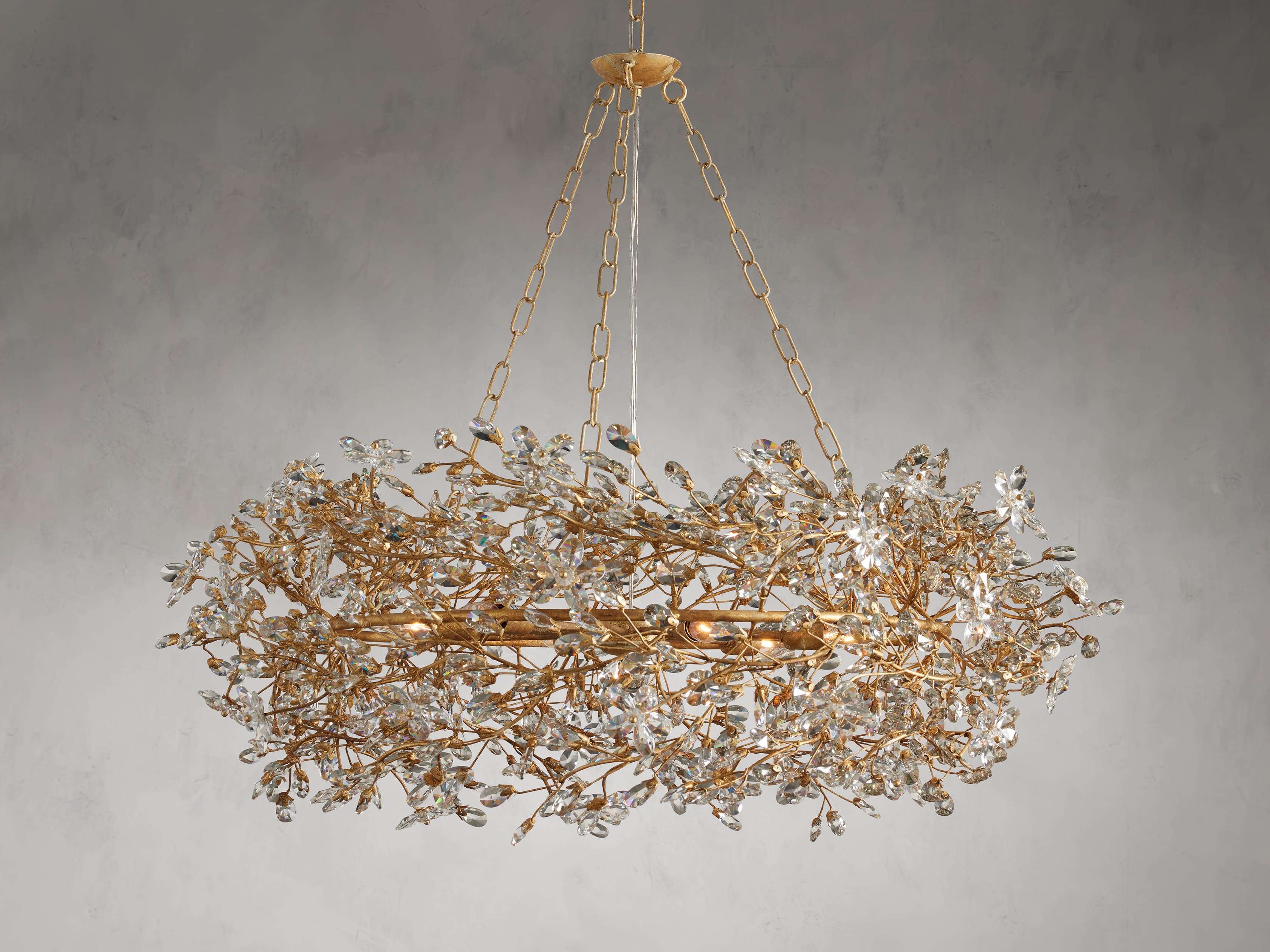 Fiore Crown Chandelier 39" 48" 60" - Image 11