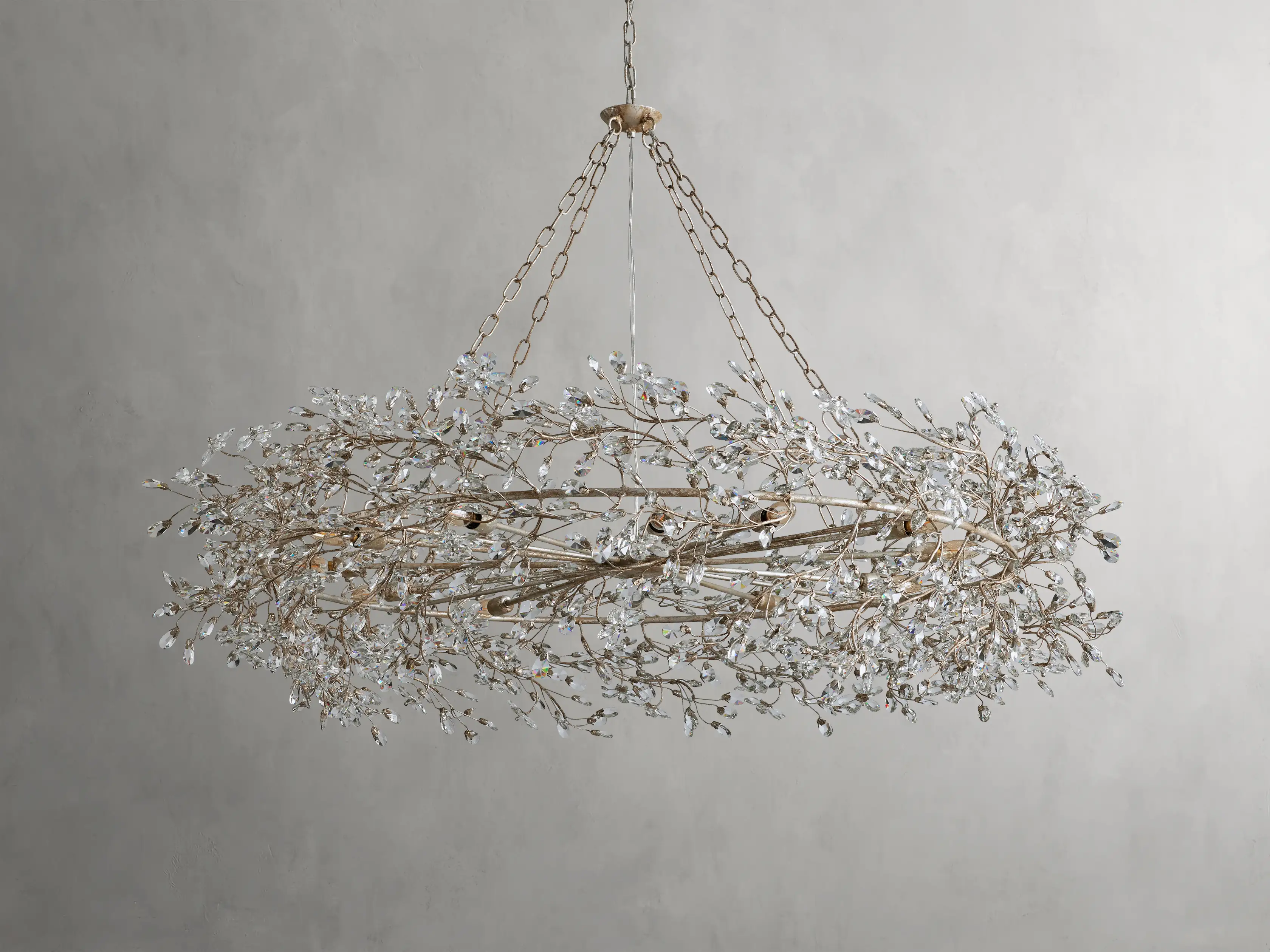 Fiore Crown Chandelier 39" 48" 60" - Image 17