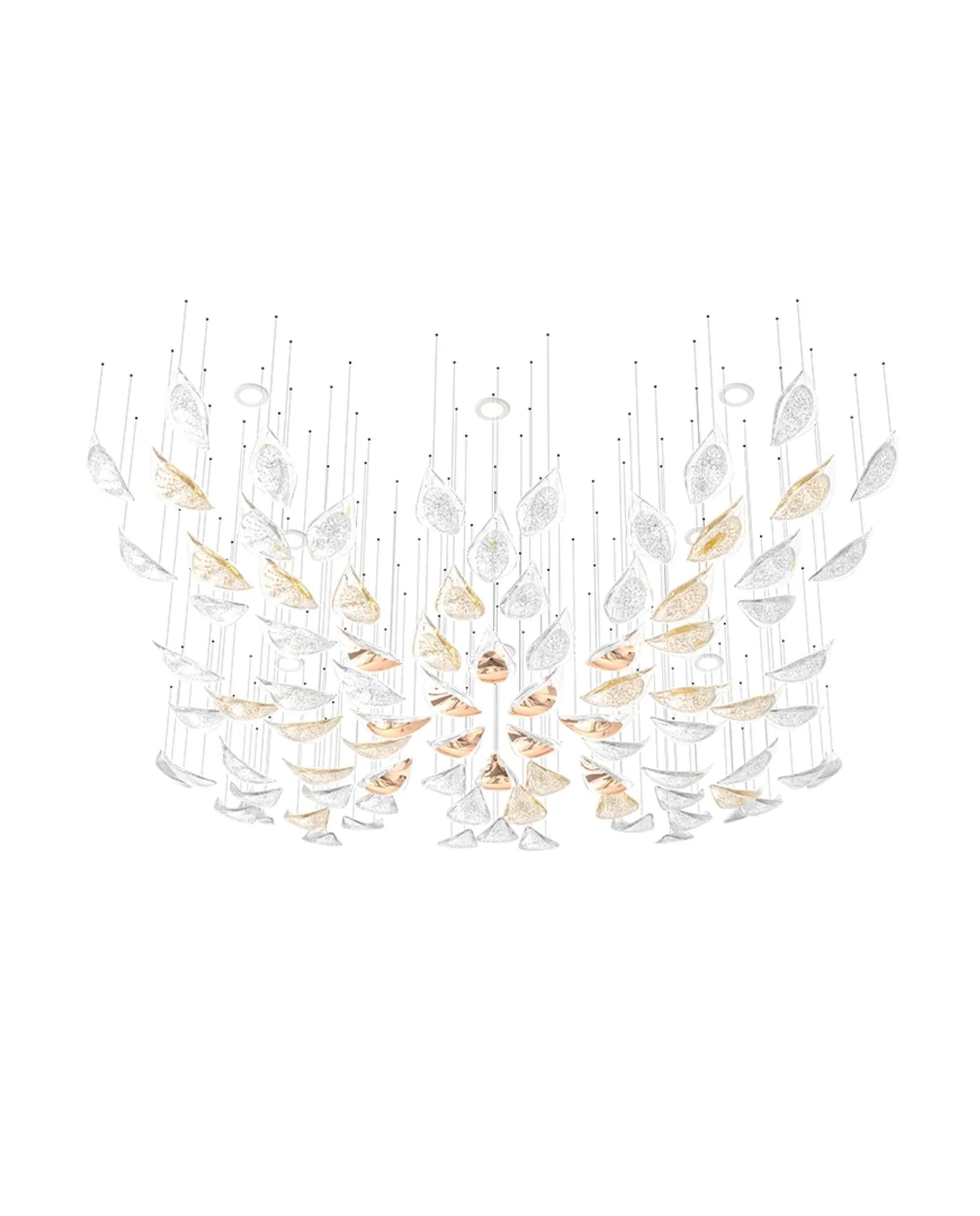 Floating Leaves Chandelier - Image 10