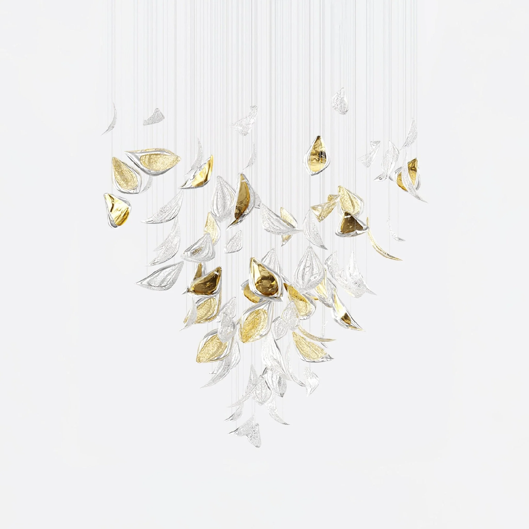 Floating Leaves Chandelier - Image 2